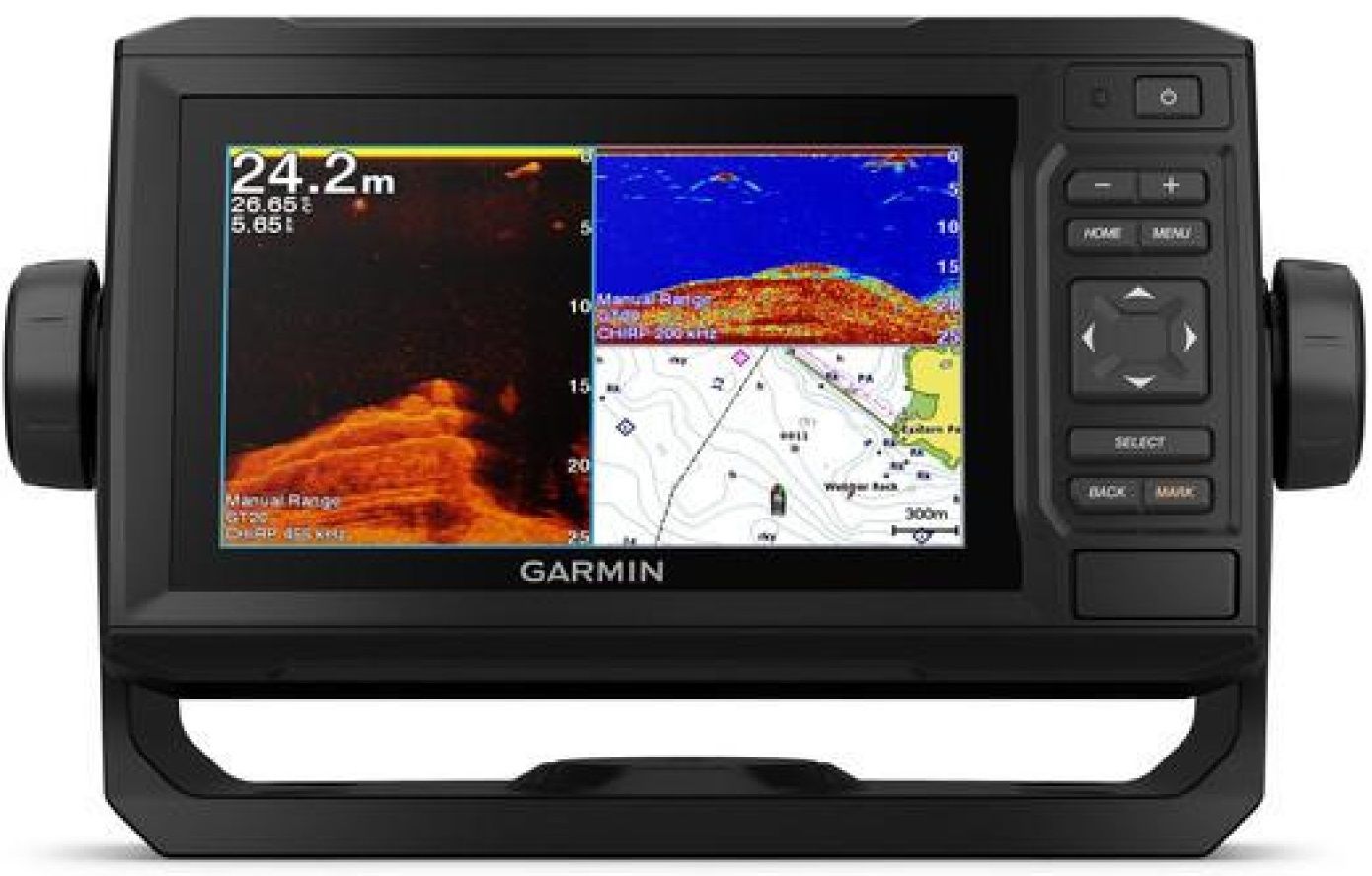Gps Sonar Garmin Nautico Echomap Plus 62cv R4Nautic